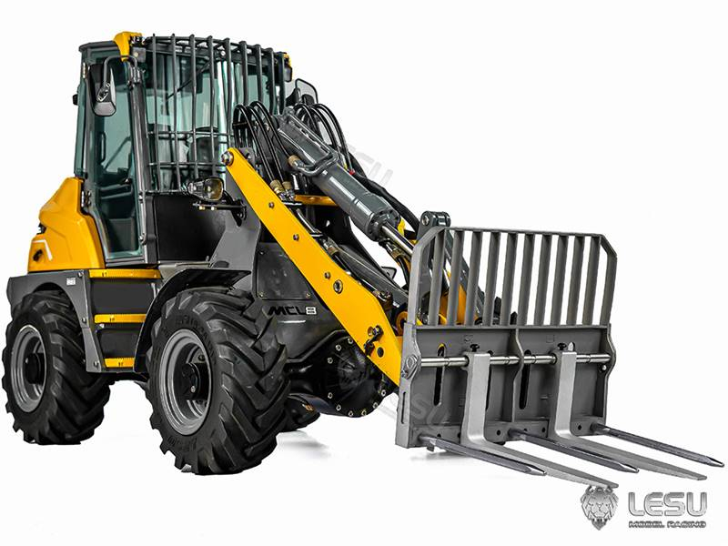 Palettengabel / Schaufel für Lesu Mini Radlader MCL8