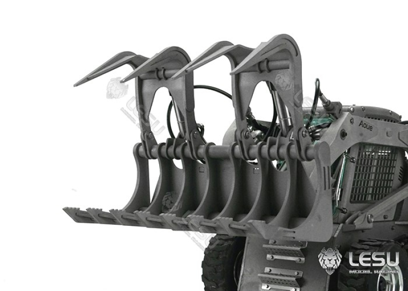 Schaufel mit hydraulischem Greifer für Lesu Kompaktlader