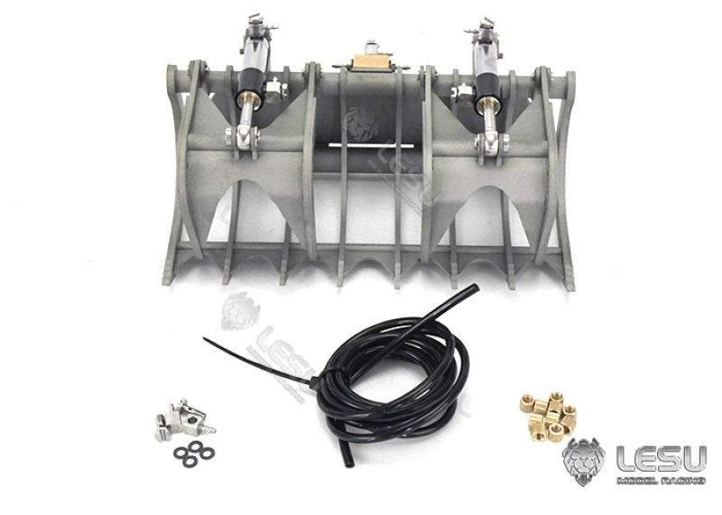 Schaufel mit hydraulischem Greifer für Lesu Kompaktlader