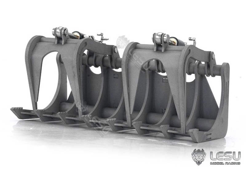 Schaufel mit hydraulischem Greifer für Lesu Kompaktlader