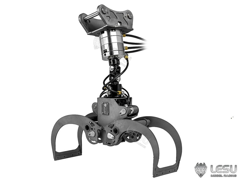 Hydraulischer Holzgreifer für Lesu Bagger ET35