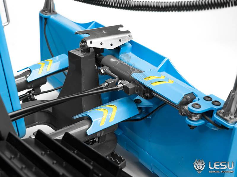 Lesu Ketten Planierraupe, Bulldozer, DT60, 1:14, ARTR, blau