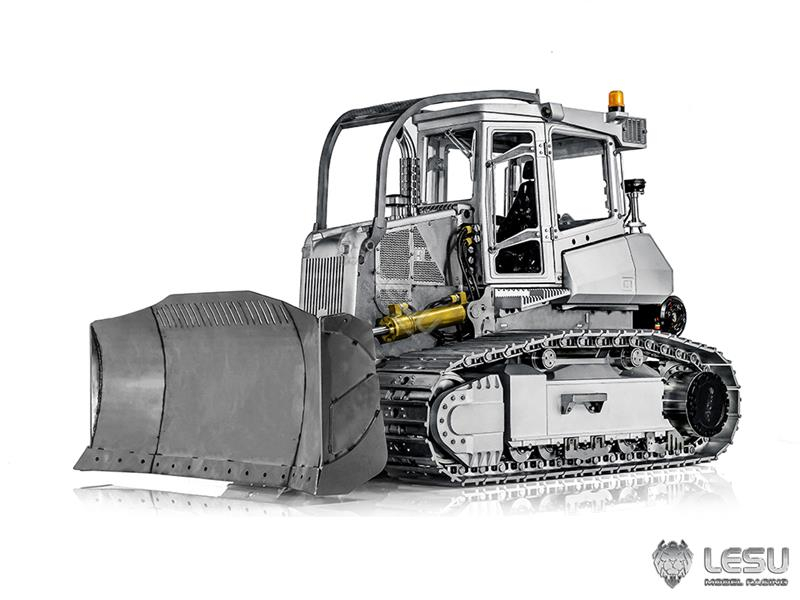 Lesu Ketten Planierraupe, Bulldozer, 850, 1:14, Baukasten