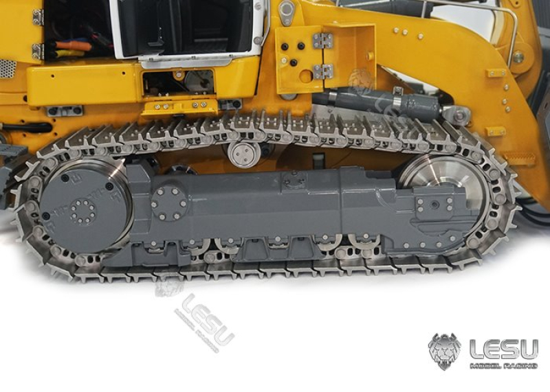 Lesu Hydraulische Laderaupe L636R in 1:14 mit Aufreißer, KIT