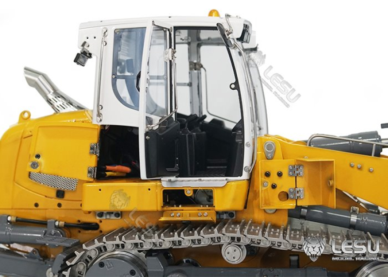Lesu Hydraulische Laderaupe L636R in 1:14 mit Aufreißer, KIT