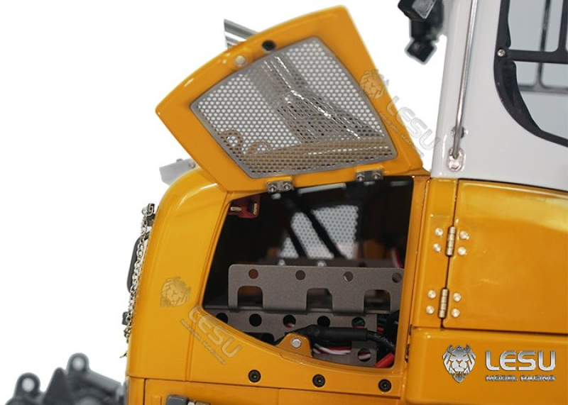 Lesu Hydraulische Laderaupe L636R in 1:14 mit Aufreißer, KIT