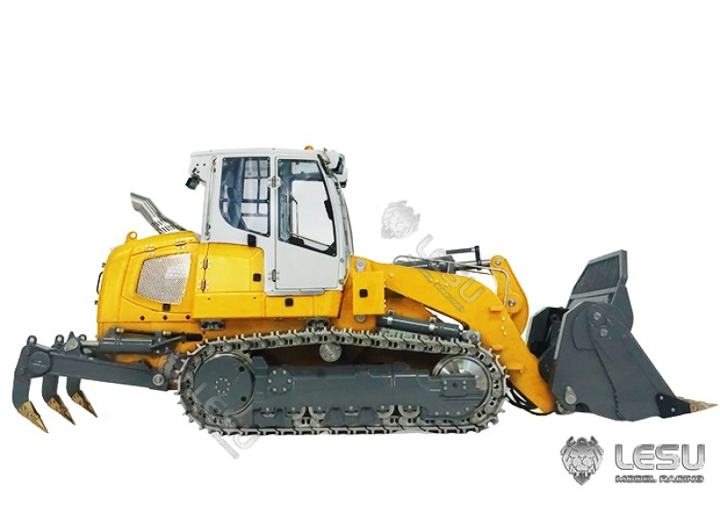 Lesu Hydraulische Laderaupe L636R in 1:14 mit Aufreißer, KIT