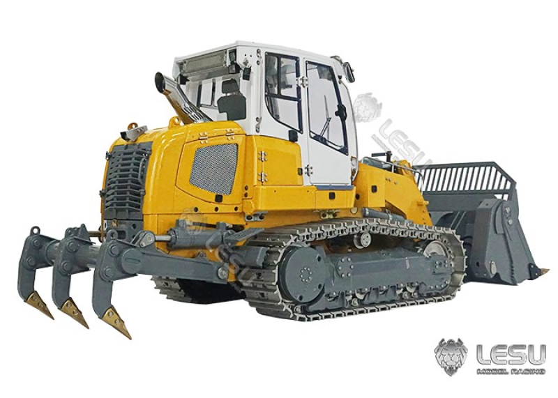 Lesu Hydraulische Laderaupe L636R in 1:14 mit Aufreißer, KIT
