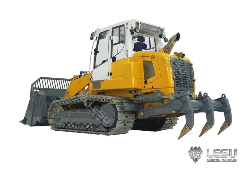 Lesu Hydraulische Laderaupe L636R in 1:14 mit Aufreißer, KIT