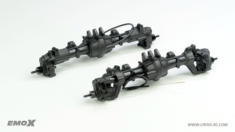 CROSS-RC Pásový vozík EMO X 4x4, 1:8, RTR, žlutý