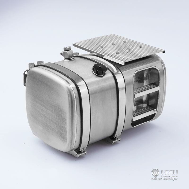 Tank mit Trittstufen, 90mm links