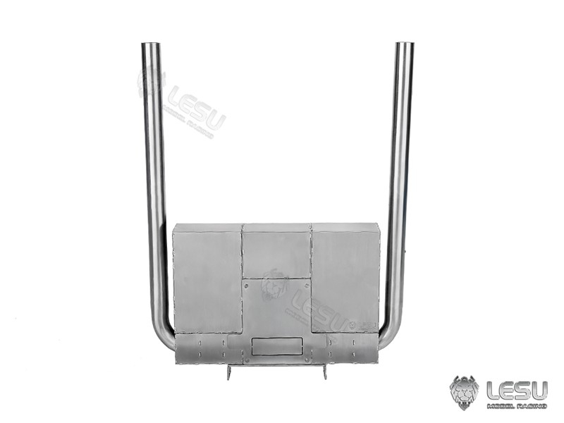 Auspuffrohre, Toolboxen, Anschlüsse, Licht für Tamiya LKW, A