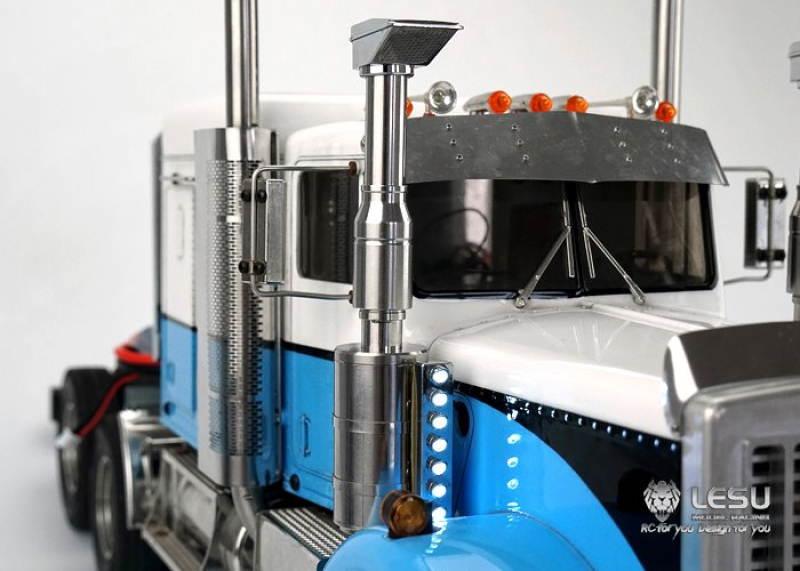 Luftfilter Attrappen mit LED's für Tamiya King/Grand Hauler