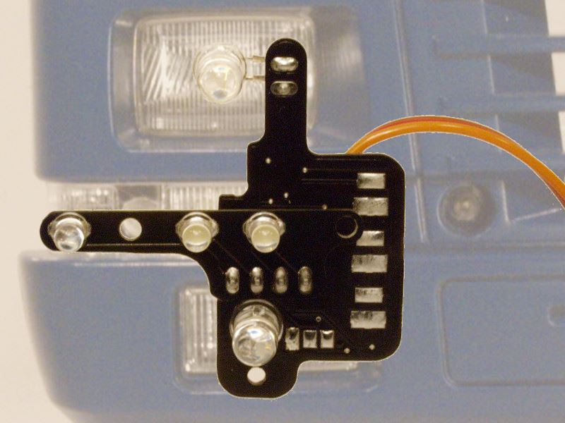 Kraftwerk Beleuchtungsplatinen Front Tamiya Volvo FH12