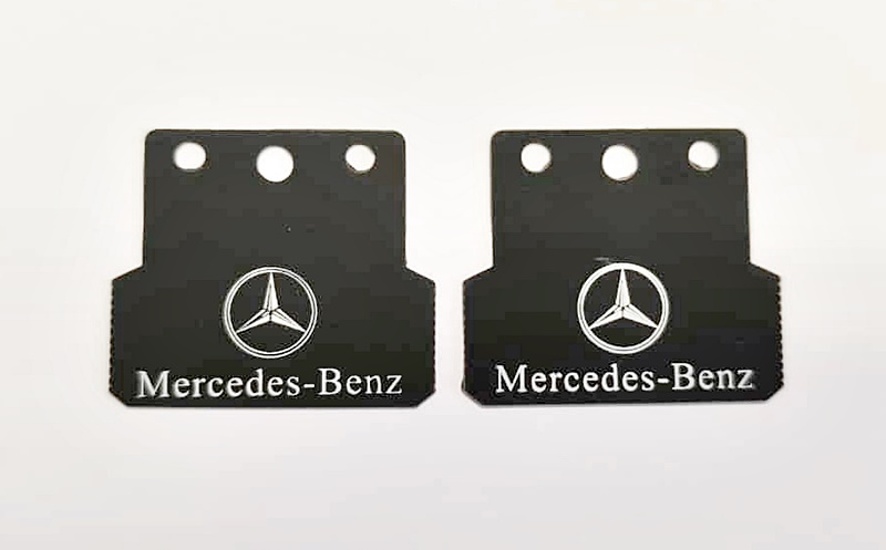 Schmutzfänger Heck für Tamiya MB