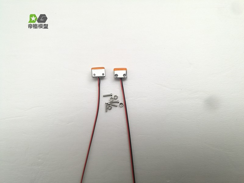 Seitenmarkierungsleuchten gelb für Tamiya LKW, Degree 3