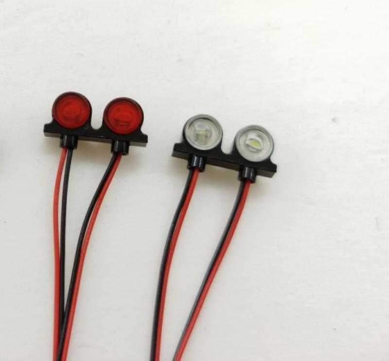 Seitenbegrenzungsleuchten, Umrissleuchten für Tamiya LKW, 137-2