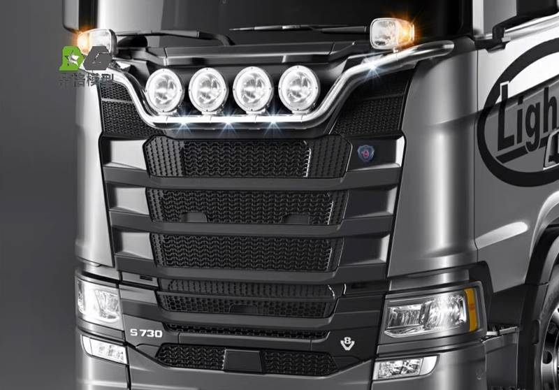 Frontlampenbügel für Tamiya Scania 770S, Var. 8