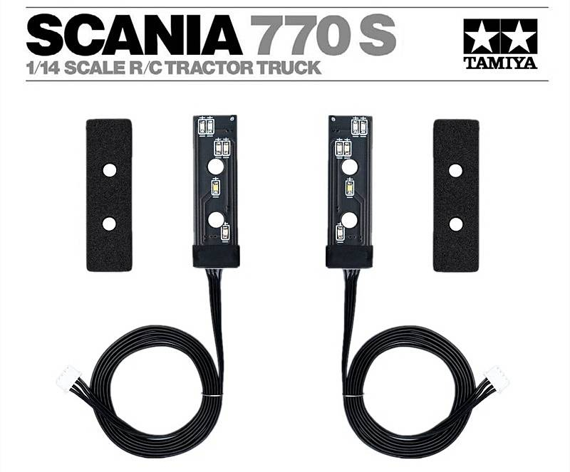 Rückleuchten Platinen für Tamiya Scania 770S