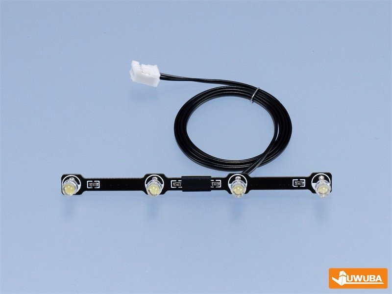 LED-Leiste für den Dachlampenbügel des Tamiya MB Arocs 4151