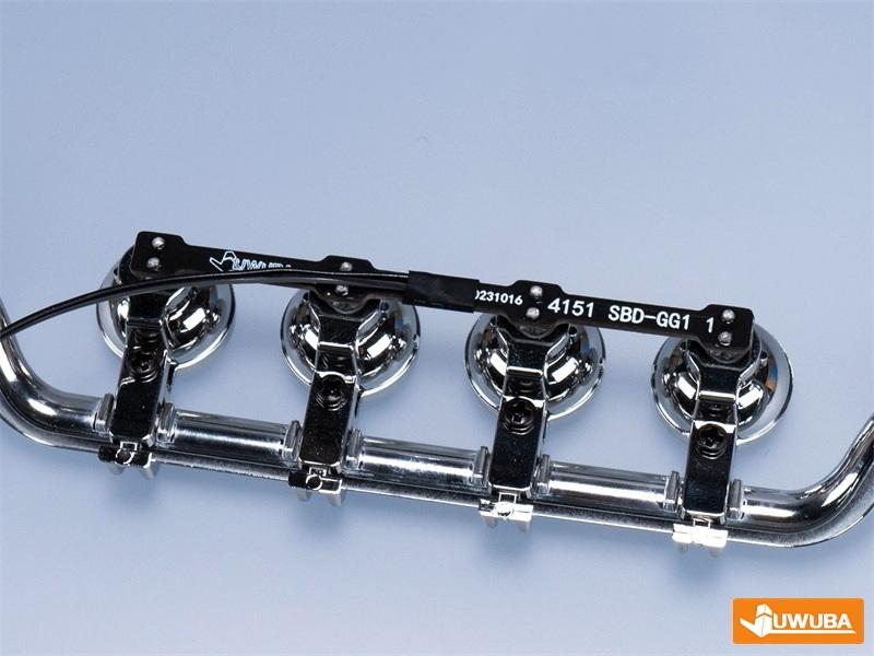 LED-Leiste für den Dachlampenbügel des Tamiya MB Arocs 4151