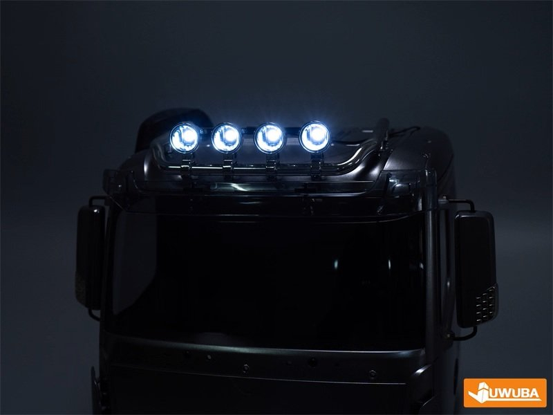 LED-Leiste für den Dachlampenbügel des Tamiya MB Arocs 4151