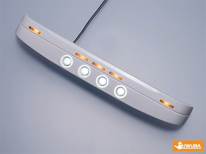 Sonnenblende mit Licht für Tamiya Scania 770S, W18B