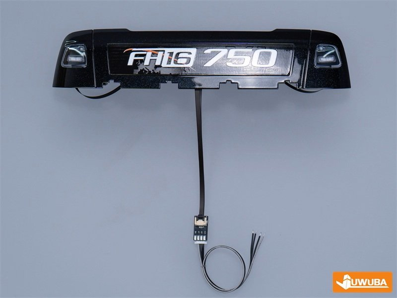 LED-Dachlampen für Tamiya Volvo FH16, CDD-AA6