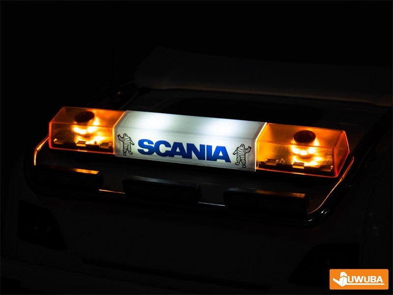 Warnlichtbalken, für Tamiya LKW und Andere, orange, A6