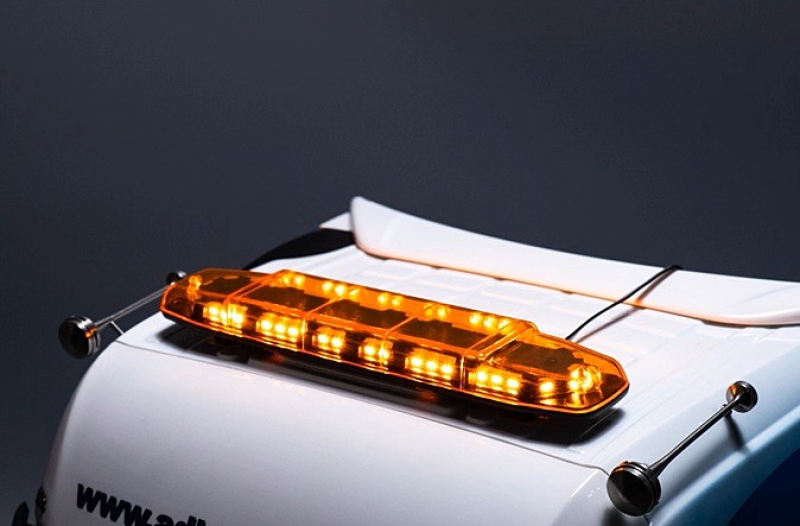 Warnlichtbalken, für Tamiya LKW und Andere, orange, A5
