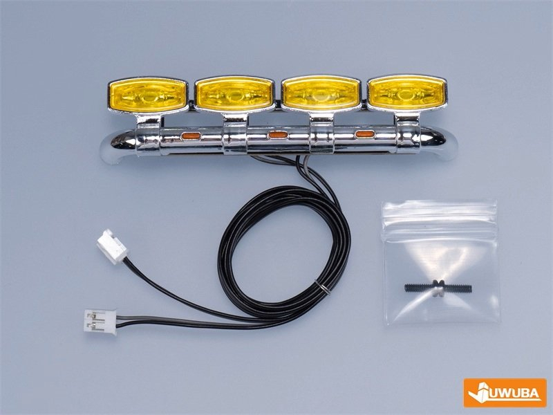 Frontlampenbügel für europäische Tamiya LKW, gelb