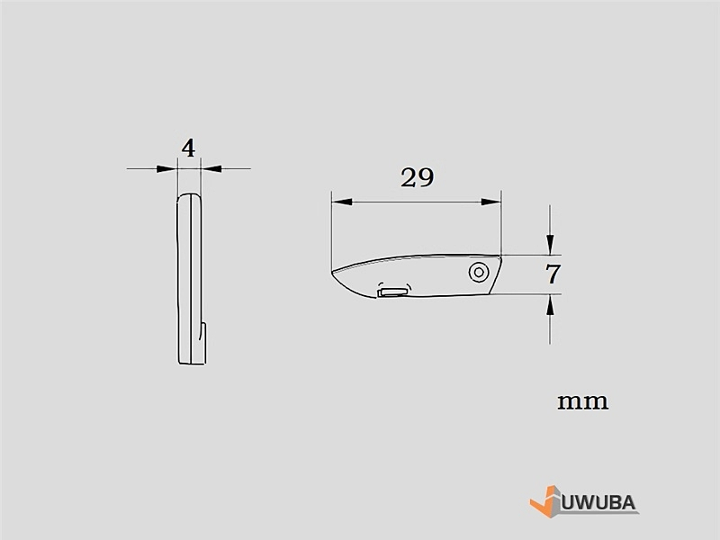 Armlehnen für Sitze in LKW oder Baumaschinen, 1:14