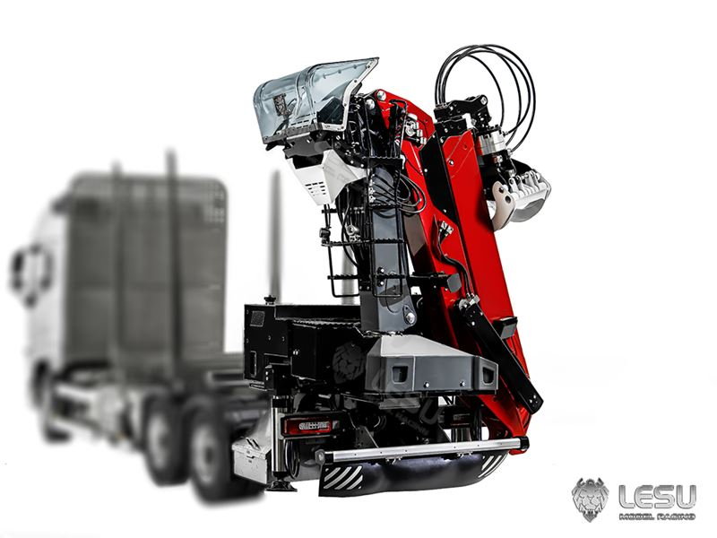 Lesu Holzladekran als RTR in 1:14