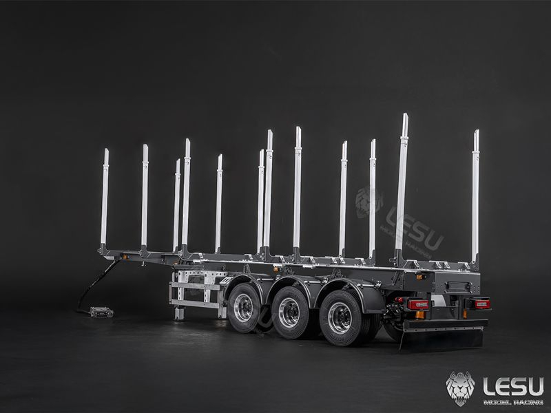 Lesu Langholz Auflieger, 3-Achs, 1:14, RTR