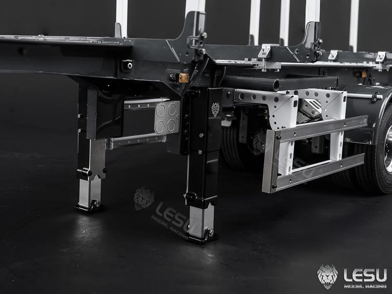 Lesu Langholz Auflieger, 3-Achs, 1:14, RTR