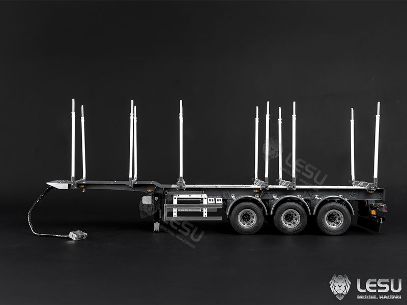 Lesu Langholz Auflieger, 3-Achs, 1:14, RTR