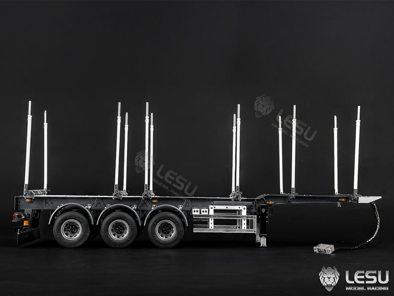 Lesu Langholz Auflieger, 3-Achs, 1:14, RTR