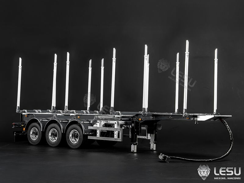 Lesu Langholz Auflieger, 3-Achs, 1:14, RTR