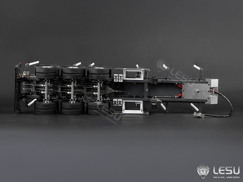 Lesu Langholz Auflieger, 3-Achs, 1:14, RTR