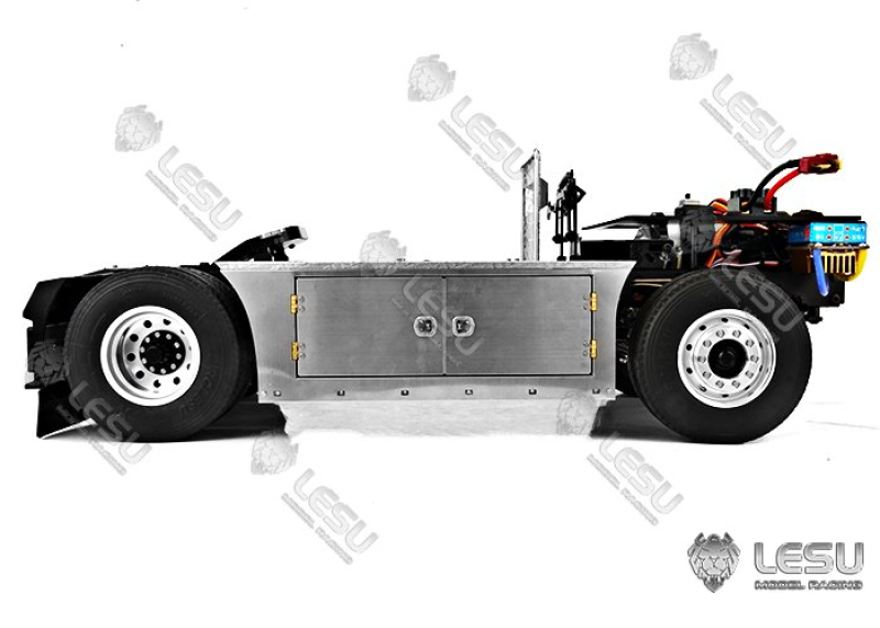 Lesu LKW Chassis SZM 4x4 für Tamiya Scania