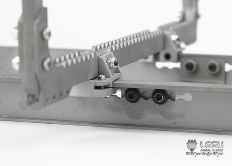 Abrollpritsche mit Rungen, Holztransport