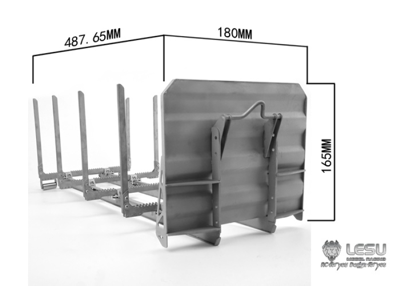 Abrollpritsche mit Rungen, Holztransport