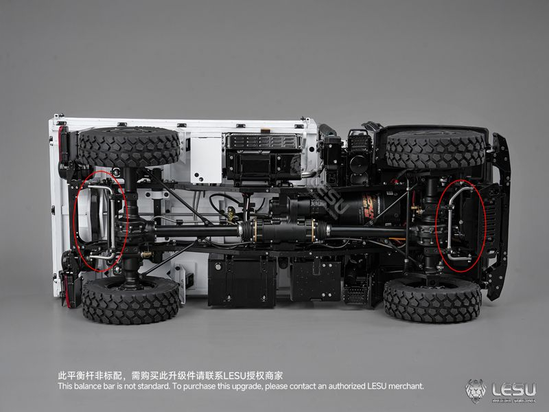 Lesu RC Truck MT-44023 (U4023), 4x4, 1:14, Stavebnice