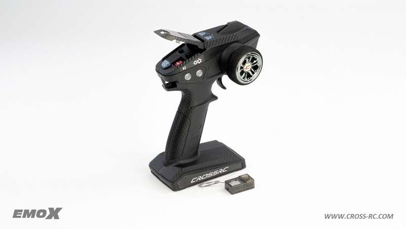 CROSS-RC Pásový vozík EMO X 4x4, 1:8, RTR, žlutý