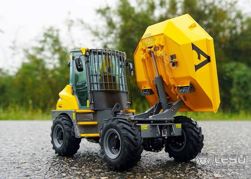 Lesu Mini Dumper, gelb in 1:14, ARTR