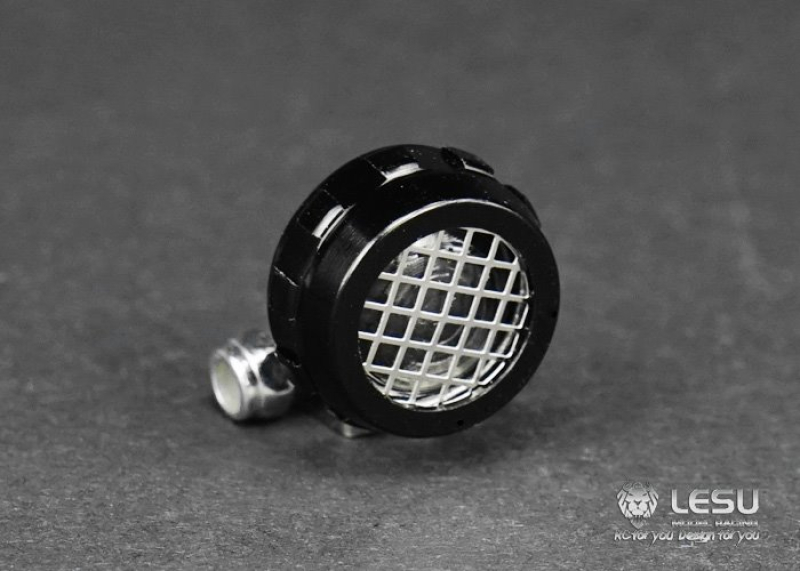 Zusatzscheinwerfer rund Var. A für Tamiya LKW oder Andere