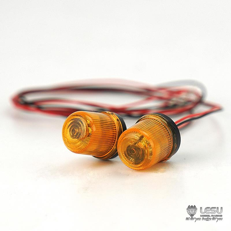 Rundumleuchten orange für Tamiya LKW, Var. A