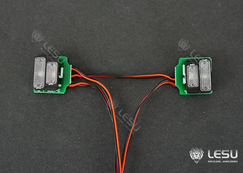 Rücklichtplatinen für den Lesu Kompaktlader LT5