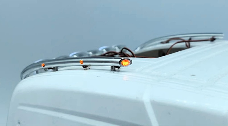 Dachlampenbügel für europäische Tamiya LKW, Var. B