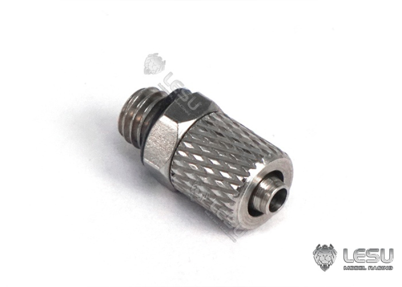 Hydraulik Anschluss gerade, M5 auf 4mm Schlauch